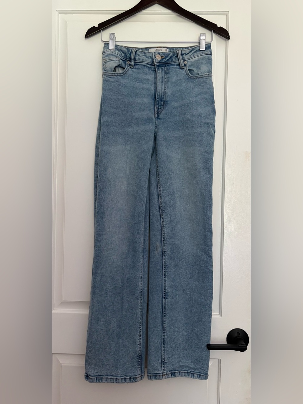 Ardene Women's Boot-Cut Jeans in Light Blue Denim (0)